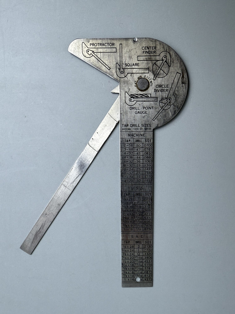 Protractor No16 General Hardware MFG Co NY c1937