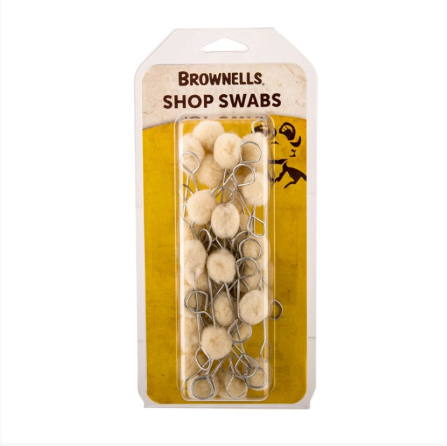 Brownells Shop Swabs 40 Pack