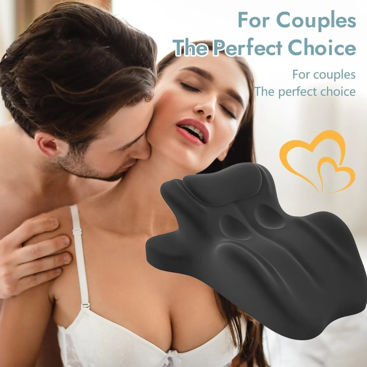 Sweet Spot Couple Pillow Couple Pillow Hip Pad Wedge Pillow Memory Foam 27°Angle