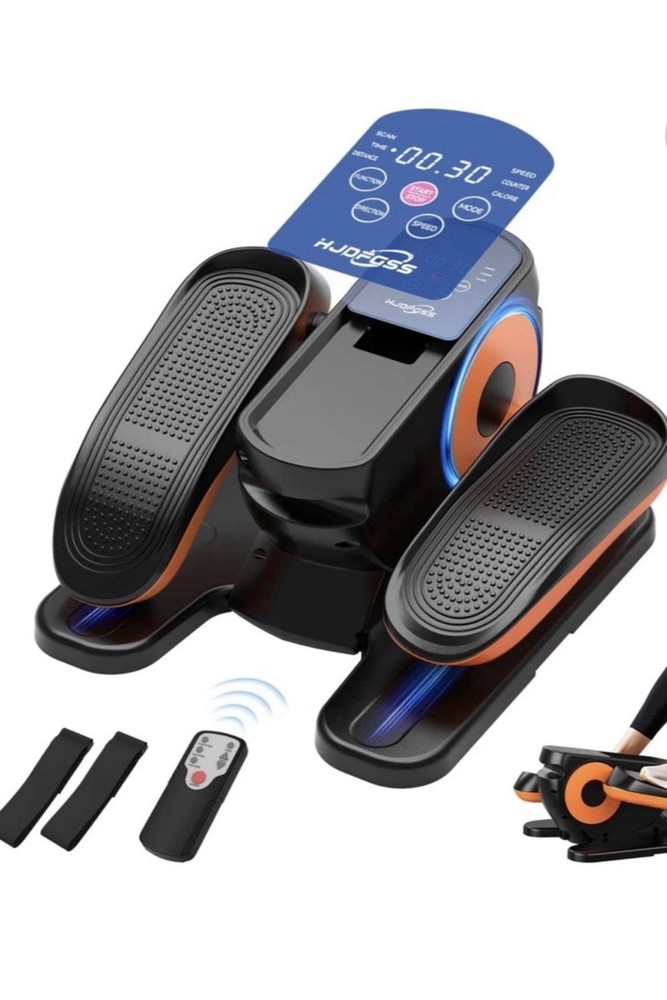 Elliptical Under Desk Ellipse Electric Machine Leg Exerciser Fully Assembled LCD