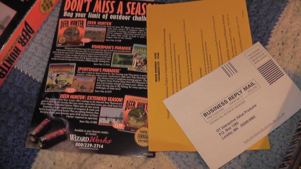 empty box deer hunter big box pc