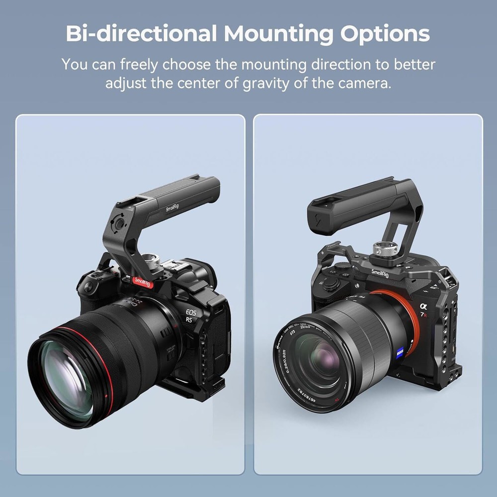 SmallRig ARRI Locating Top Handle (Tiny) with Two Cold Shoe Mounts 4757