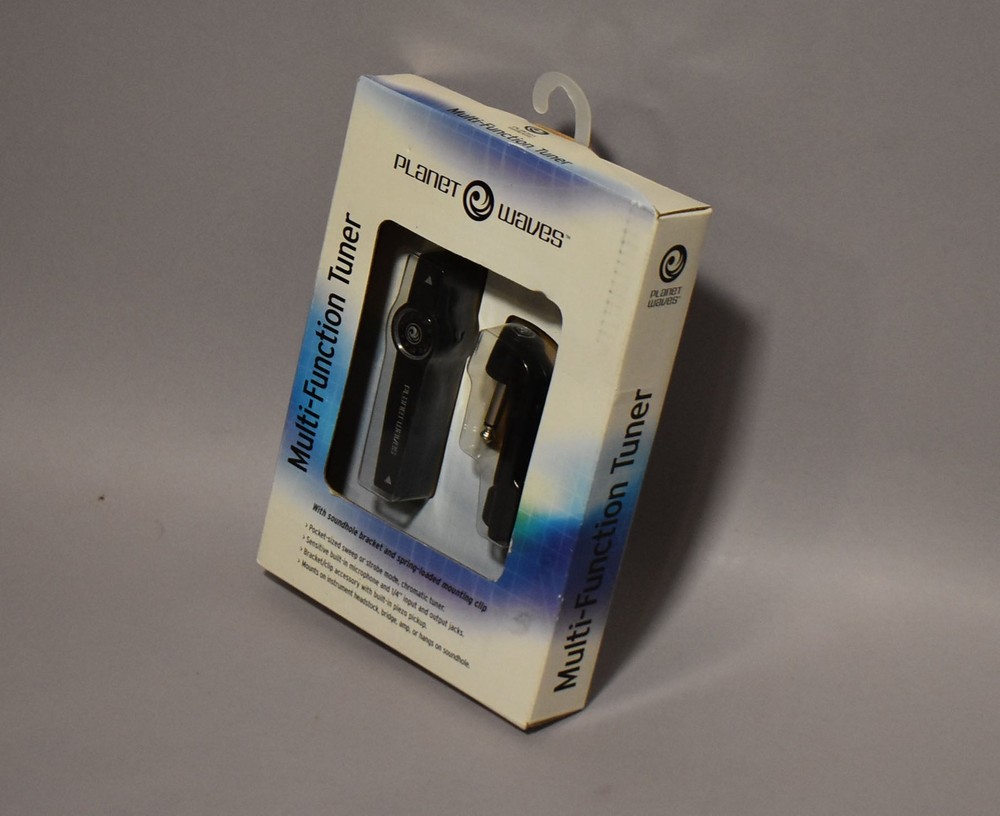 D'Addario Planet Waves Multi-Function Instrument Tuner w/Box
