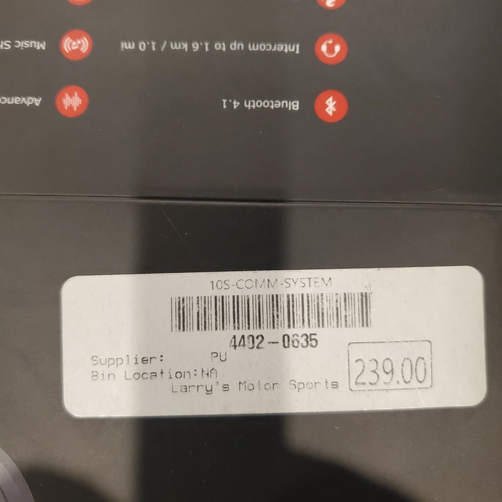 Sena 10S Motorcycle Bluetooth Headset Communication System