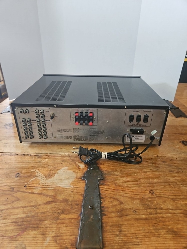 Vintage Teac A-919 DC Integrated Stereo Amplifier Phase Inverted Drive System