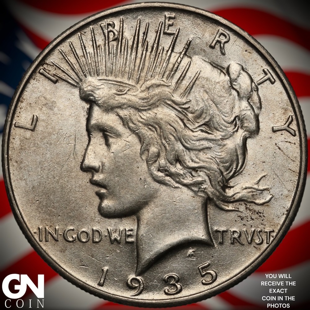 1935 S Peace Dollar A6914