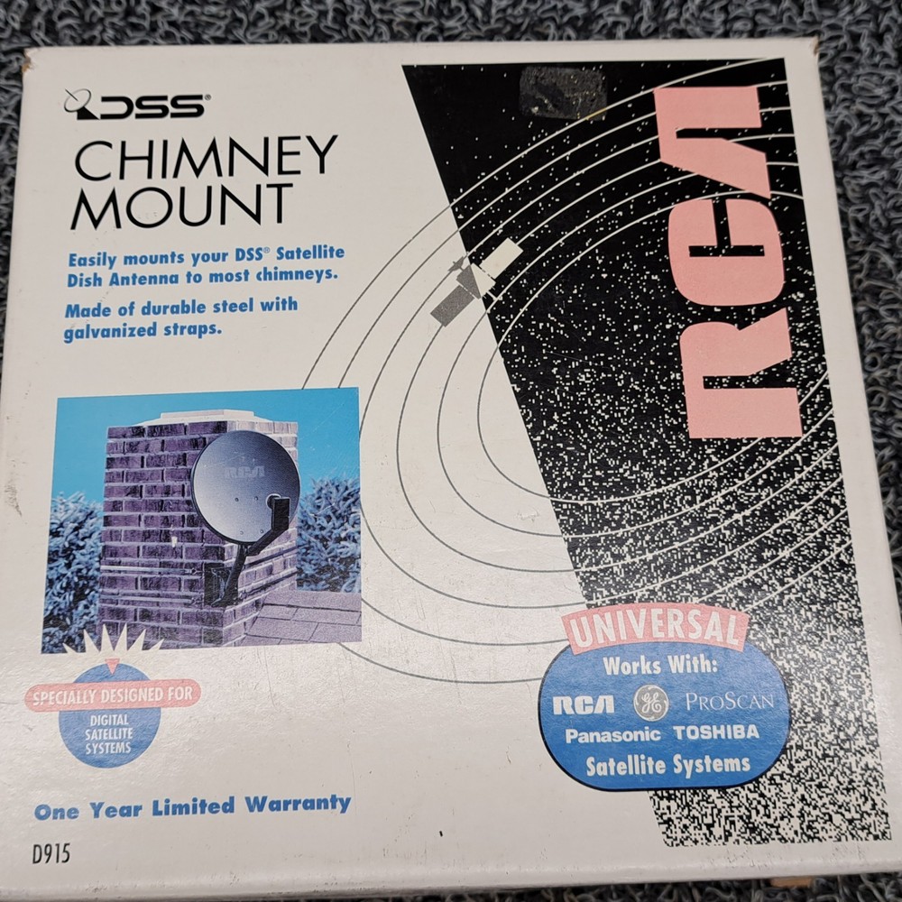 RCA D915 Satellite Chimney Mount