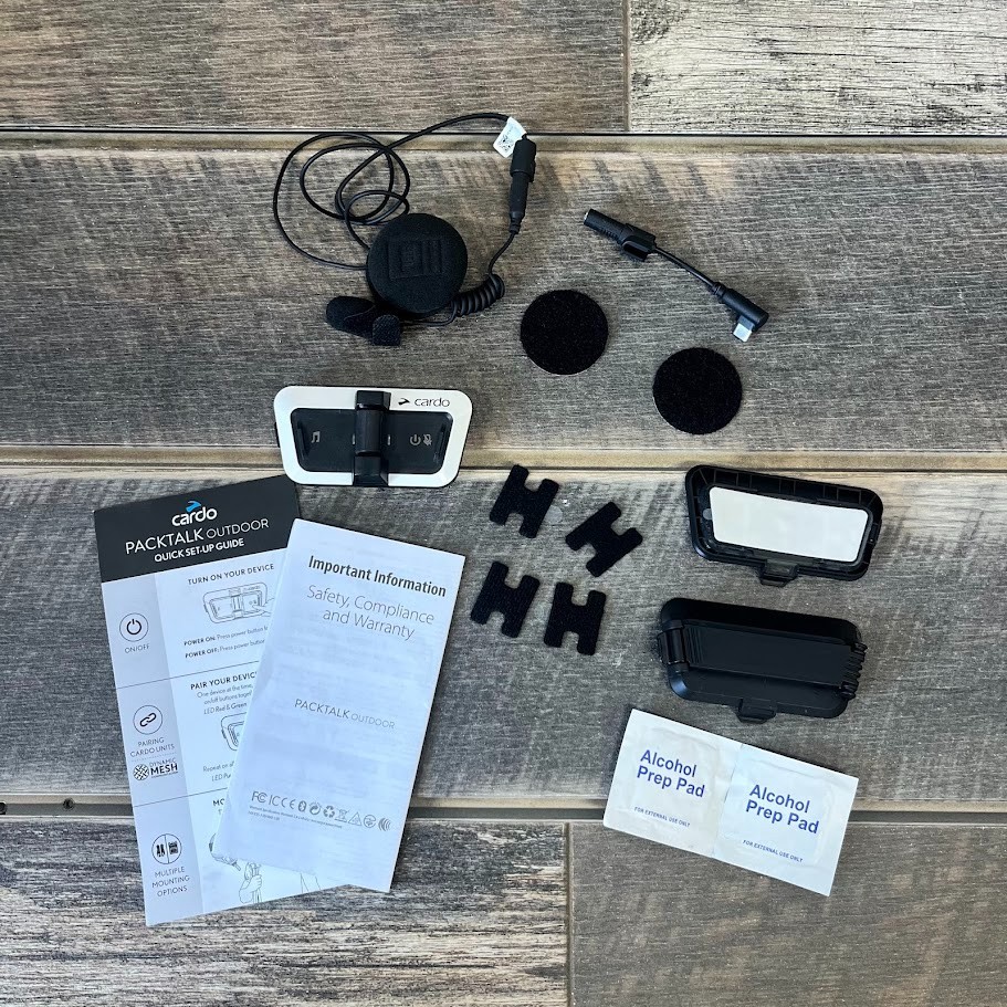 Cardo Packtalk Outdoor Headset - Used