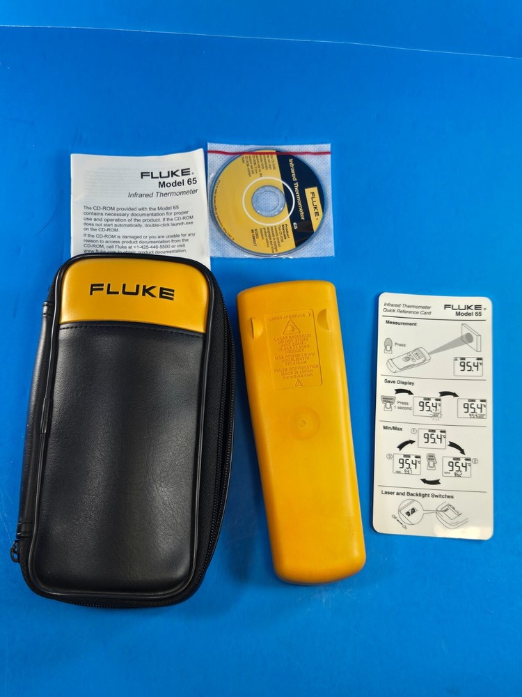 New Fluke 65 Infrared Thermometer IR