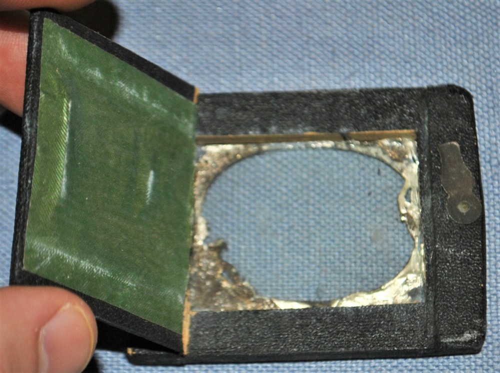 WWII Era Small Chinese Dragon Photo Frame