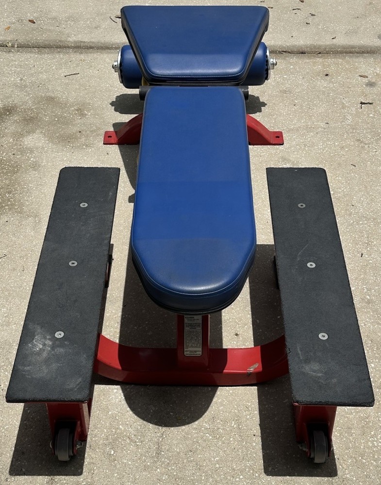 TuffStuff CLH‑300 Evolution Horizontal Leg Press / Hack Squat w/ Side Supports