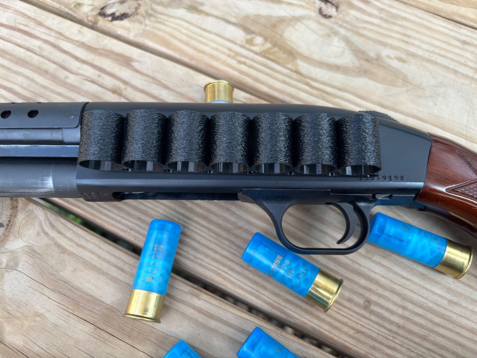 FlexSaddle® Side Saddle Fits Mossberg Shockwave 88 500 590 12 ga Shell Holder