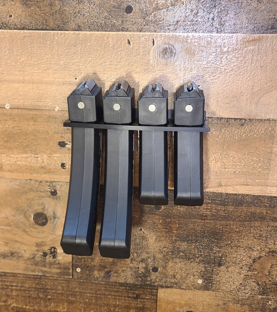 Ruger 10/22 BX-25 and BX-15 magazine Wall Mount