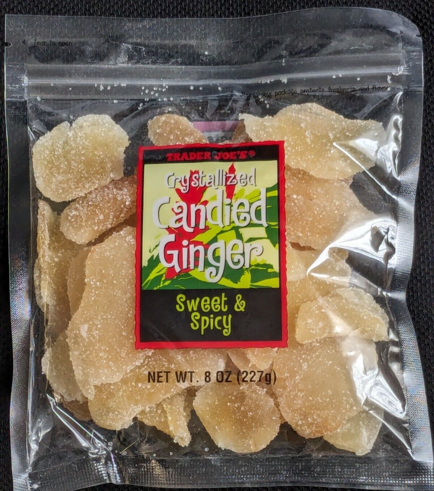 Trader Joe's Crystallized Candied Ginger 8oz (227 g)