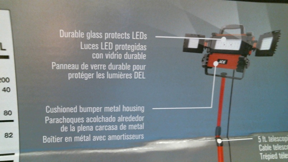 ACE LED Tri-Panel Work Light (3422904) FS