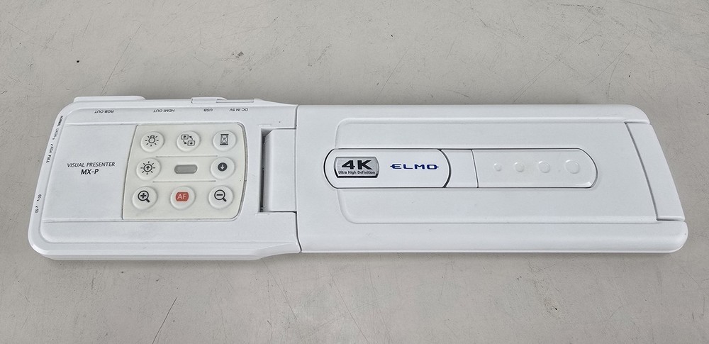 Elmo MX-P 4K Visual Presenter Document Camera w/ AC Adapter & Cablles
