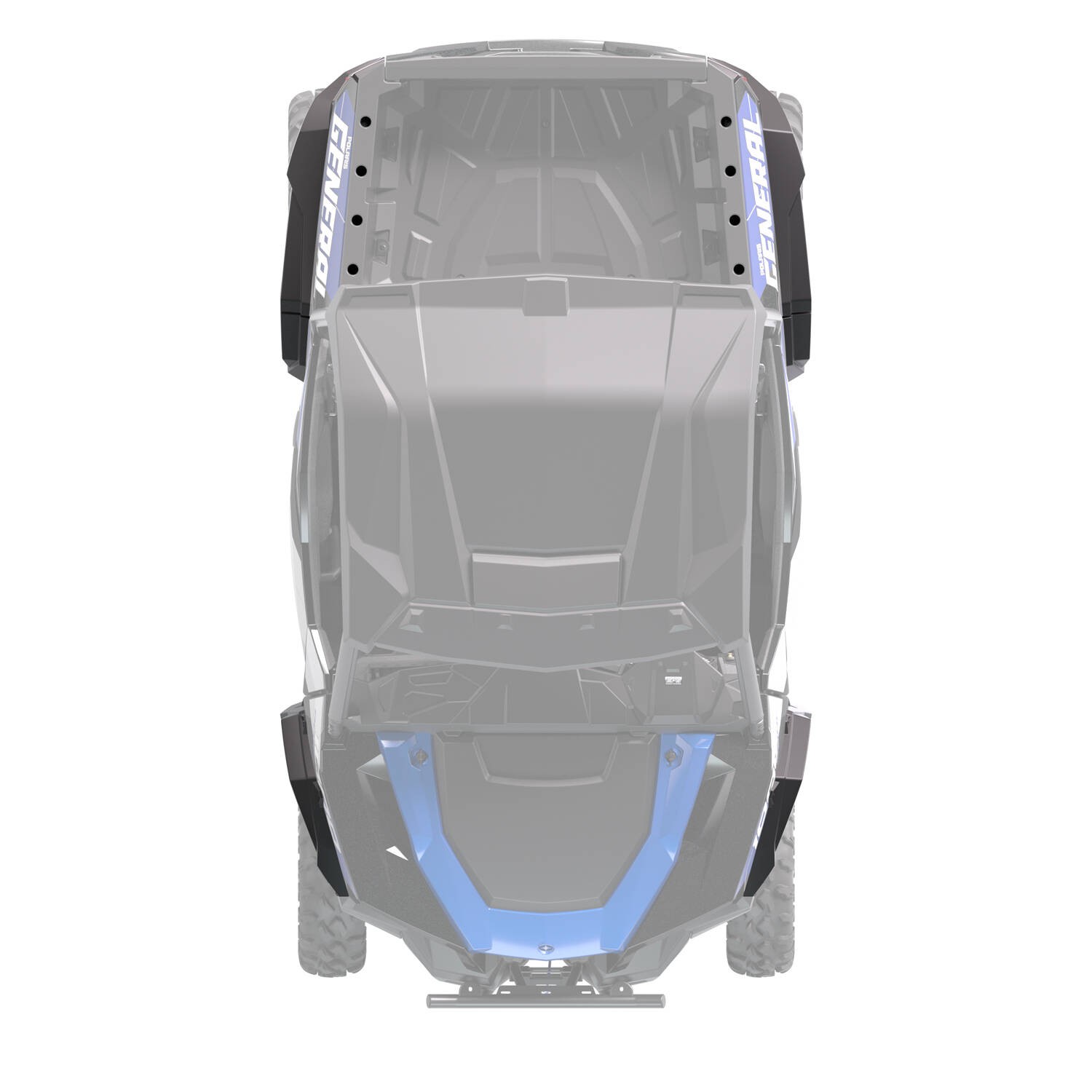 Polaris XL Wide Fender Flares, for GENERAL Models, Genuine OEM - 2884220