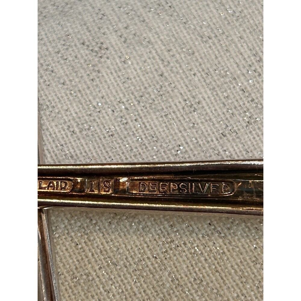 holmes edwards inlaid Deep silverplate flatware Two Teaspoons