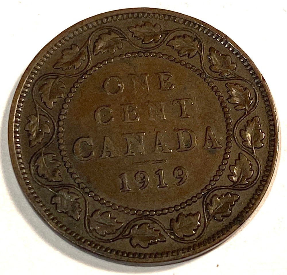 1919 Canada Large Cent High Grade