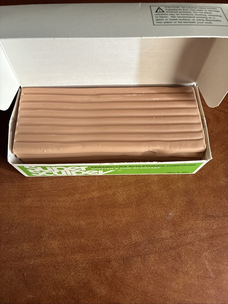 SUPER SCULPEY Ceramic-Like Sculpturing Compound PolyForm SS1