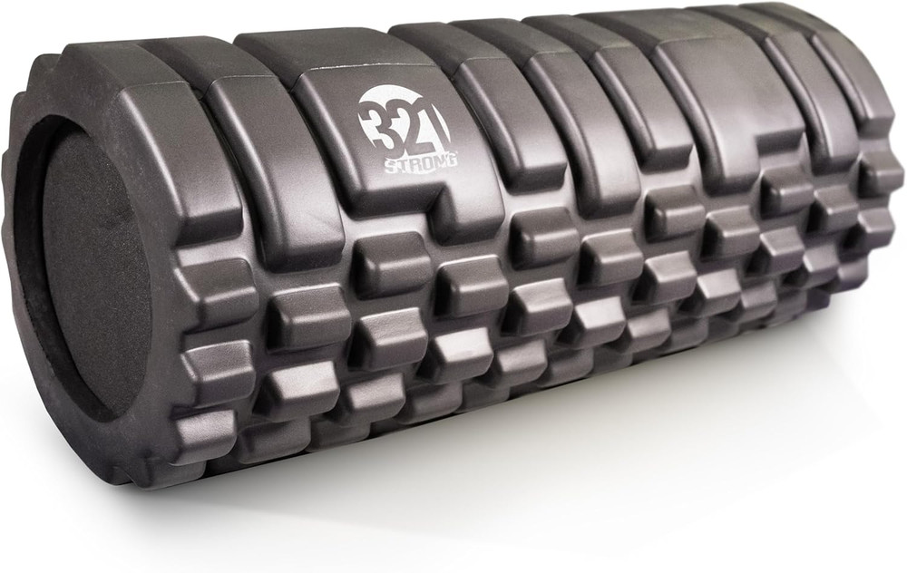 321 Strong Foam Roller - Medium Density Deep Tissue Massager for Muscle Massage