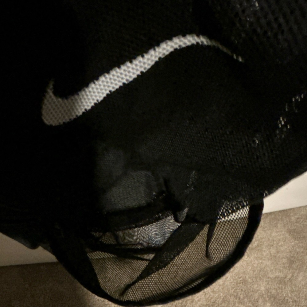 Nike black mesh backpack - very good condition