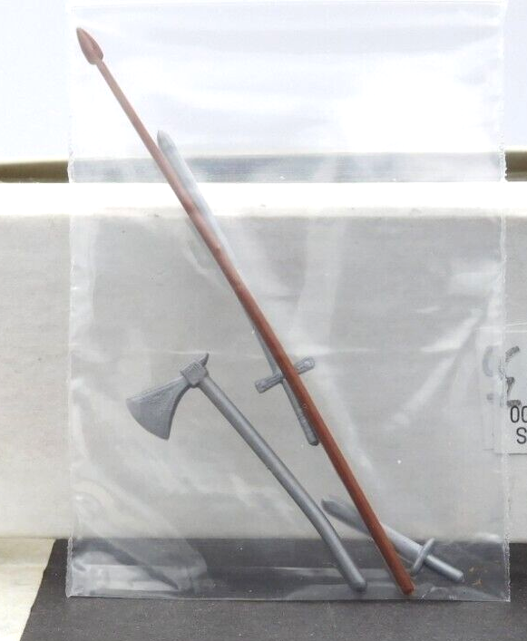 Timpo Toy Medieval Weapons Four Different