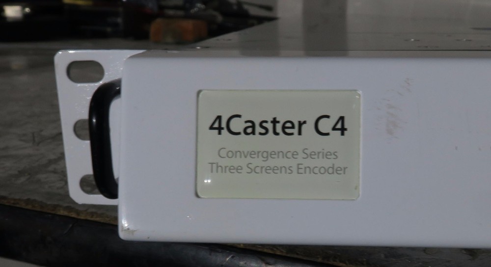 4caster c4 envivio encoder with 3screen IP encoders