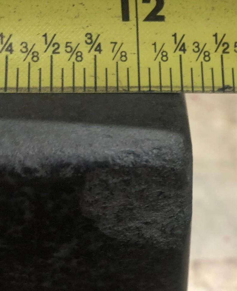 Granite Surface Plate, 12" x 9" x 3", Black