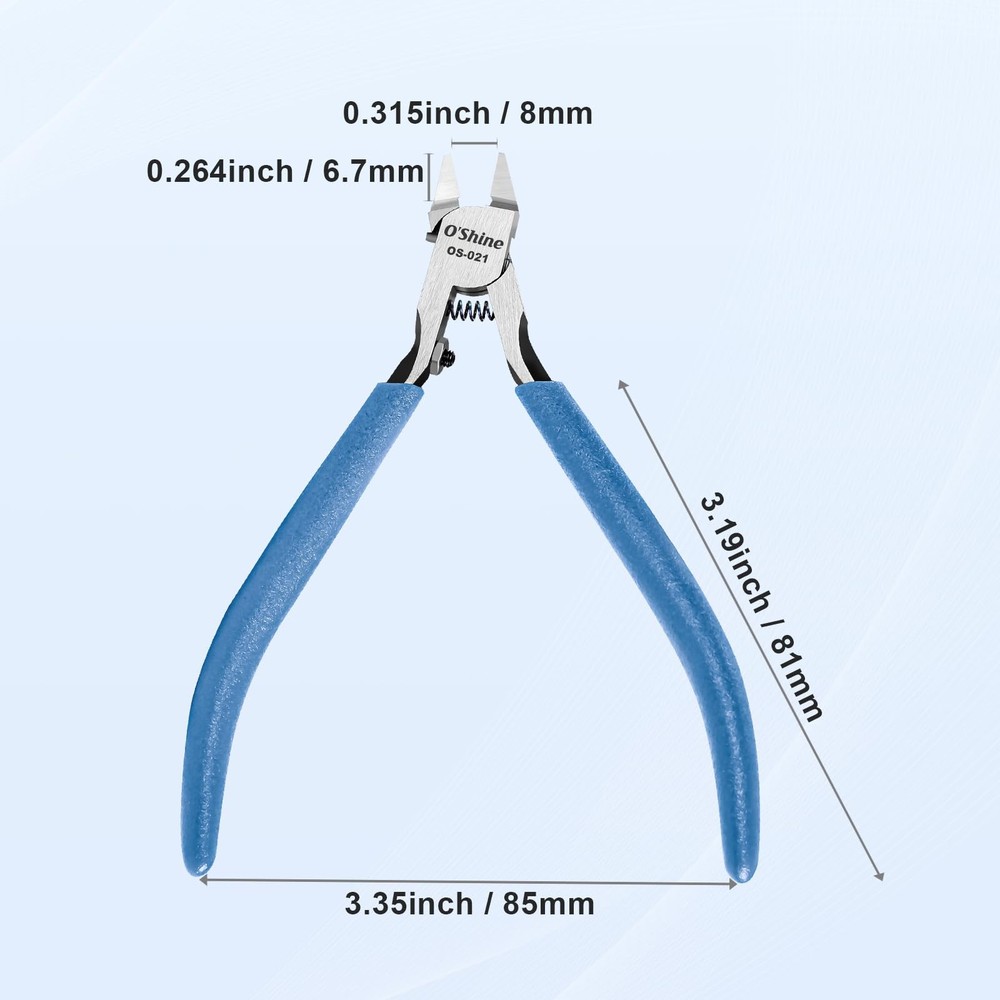 O’Shine Ultimate Single-edged Sprue Cutter, Super Thin & Sharp Model Snips Fo...