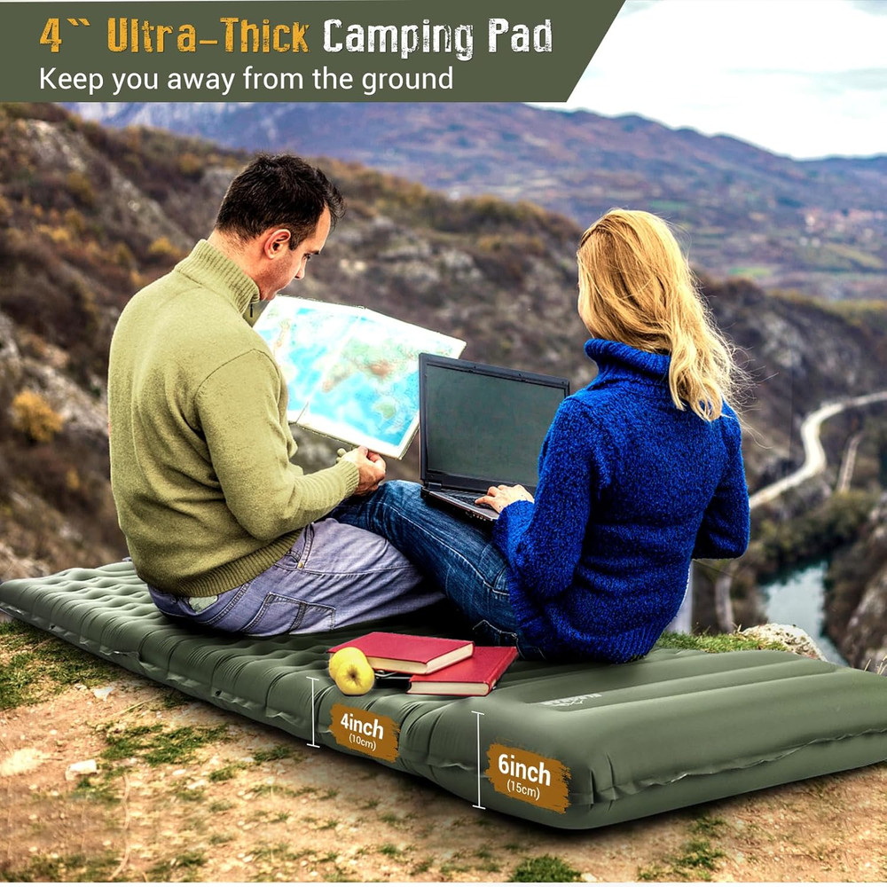 Colchoneta autoinflable Elegear para acampar