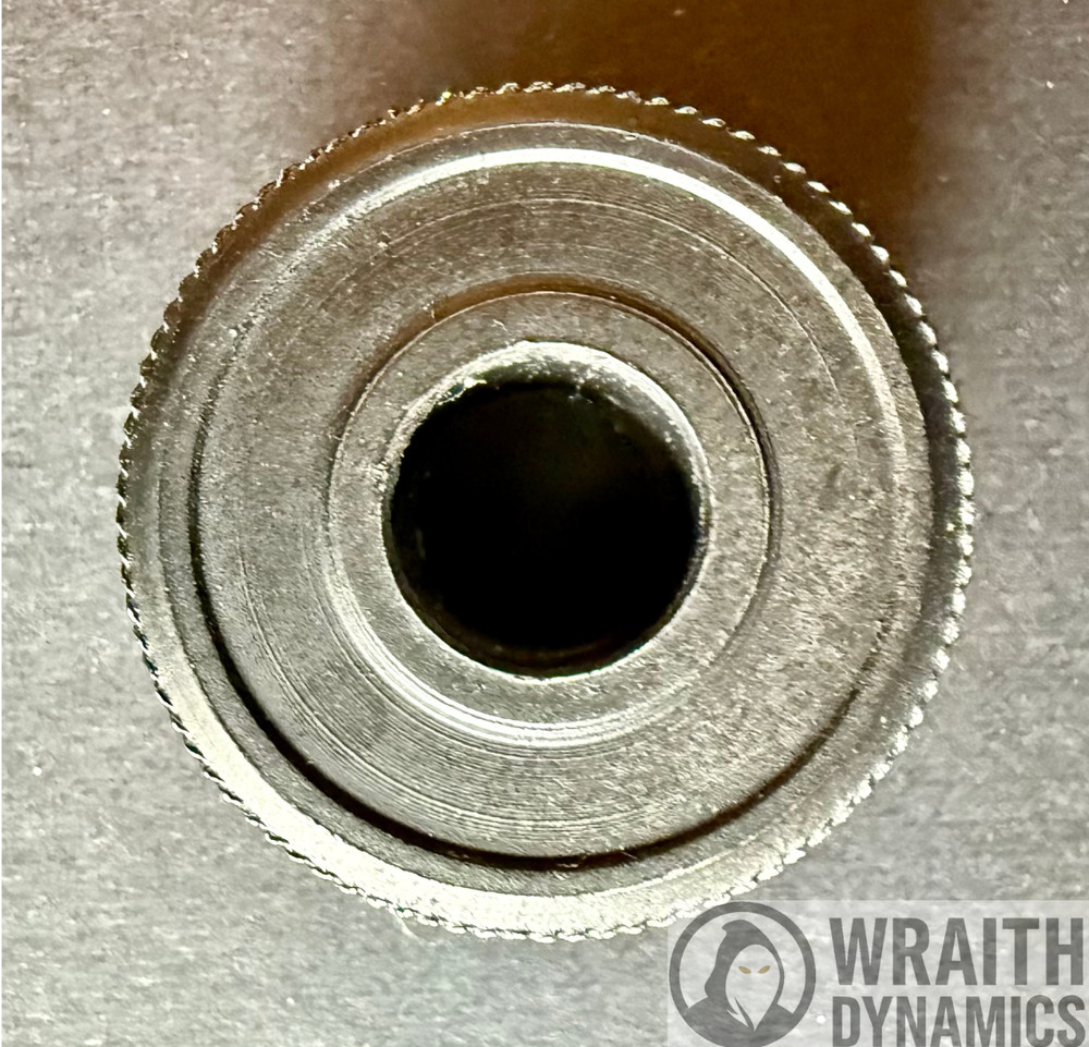 WRAITH Dynamics 1.125x 28 TPI Linear Comp Ported Thread Protector 1.250" OD