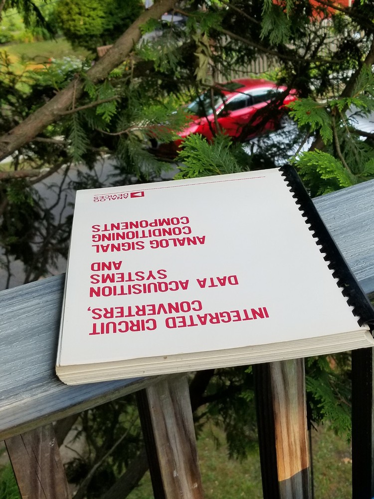 VINTAGE ELECTRONICS BOOK DATA AQUISITION SYSTEM ANALOG DEVICE INTEGRATED CIRCUIT