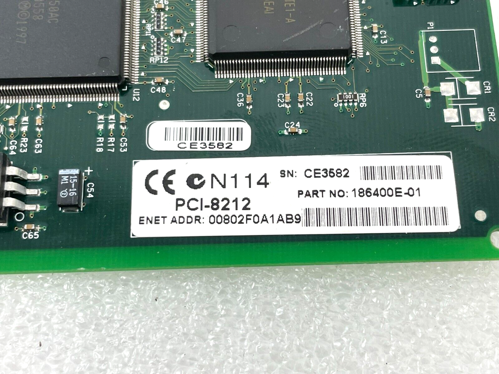 National Instruments PCI-8212 PCI GPIB Interface Controller Card 186400E-01