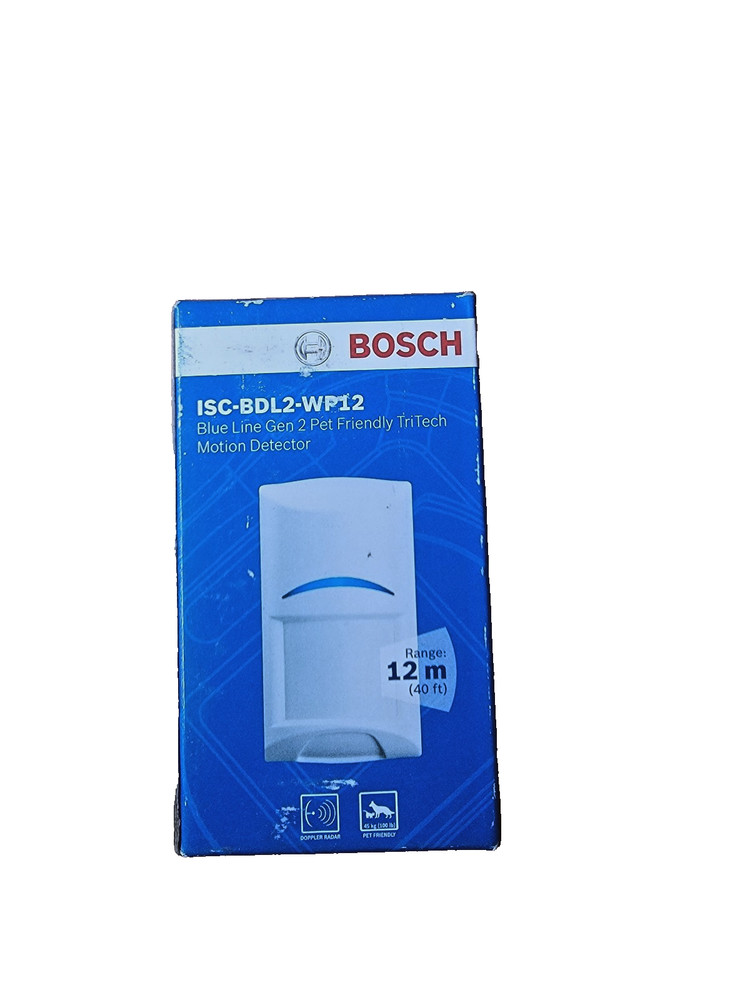 Bosch ISC-BDL2-WP6 Blue Line Gen 2 Pet Friendly Tritech Motion Detector
