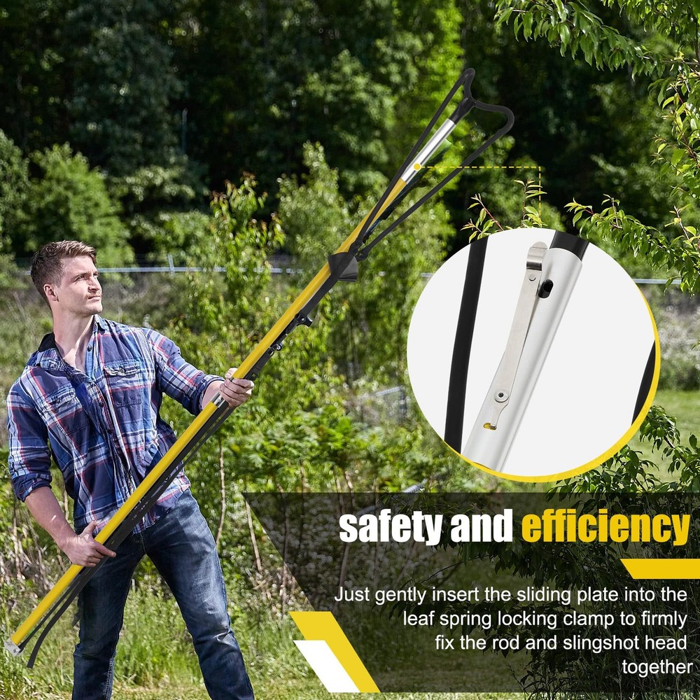 Arborist Throwline Launcher with Trigger and Sling Shotï¼ŒHigh-Precision Throw