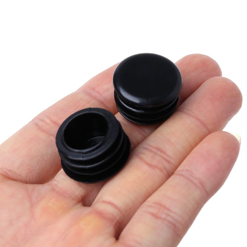 2 Pcs/Set Handlebar Cap Plug Dustproof Grips End Bar Plugs Plastic Stopp