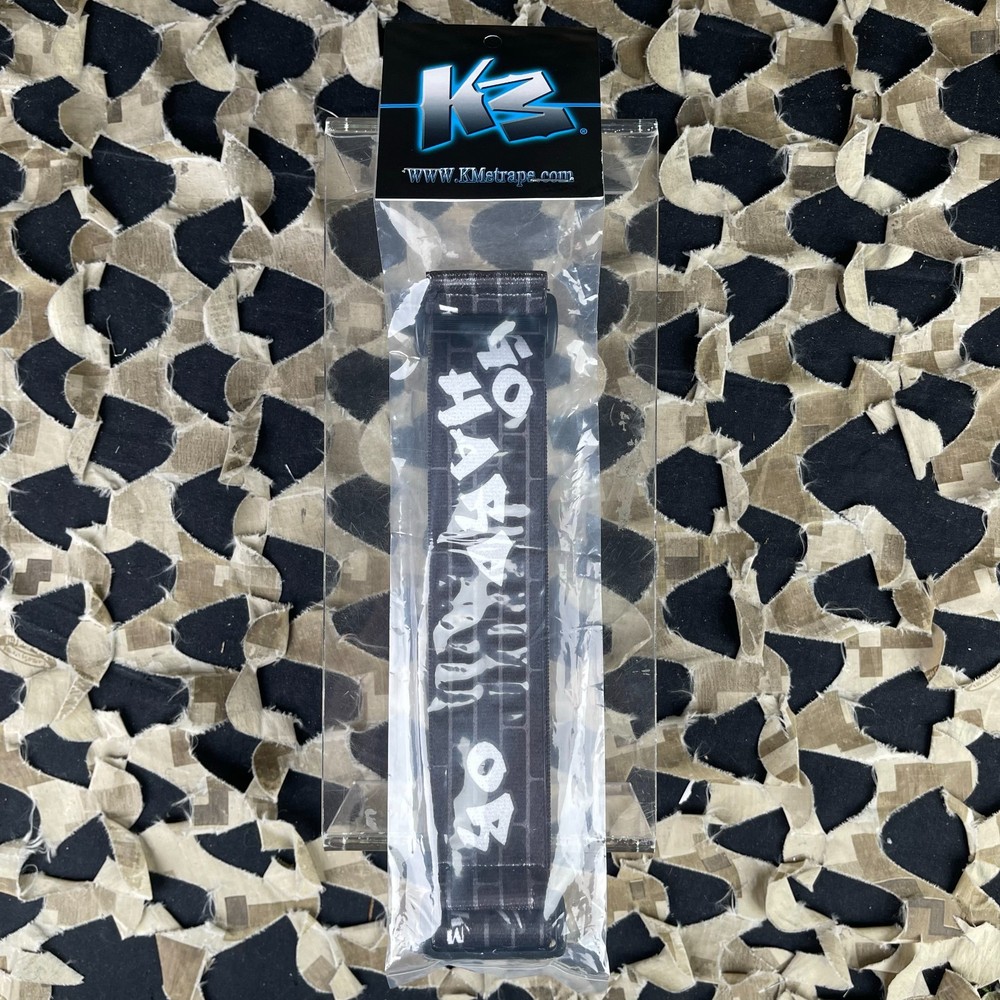 NEW KM Paintball Universal JT Goggle Strap - Go Hard