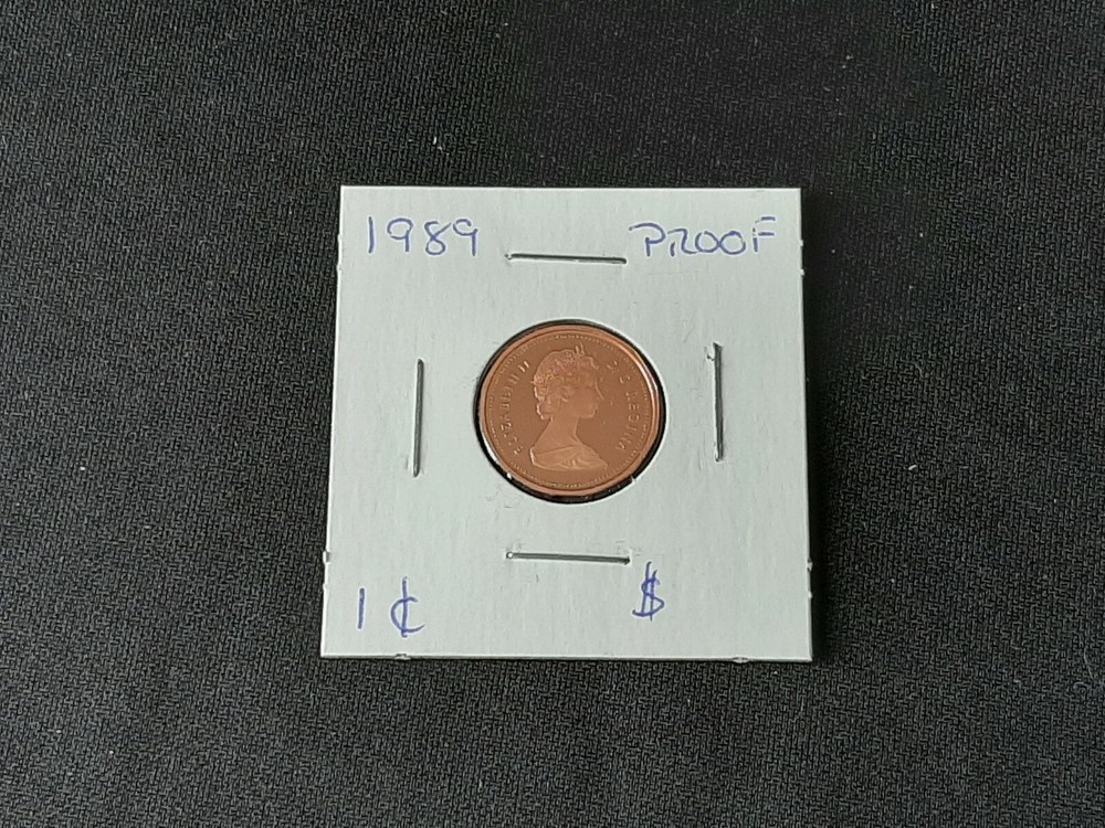 1989 Loonie Dollar Proof Set