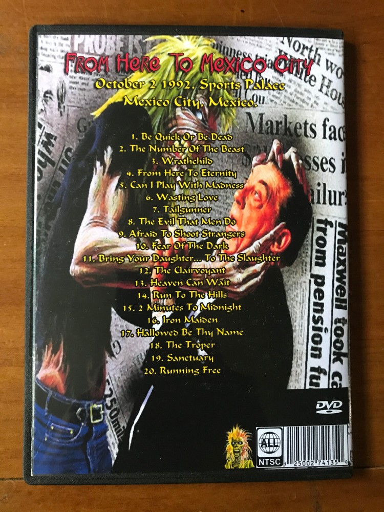 Iron Maiden - Hell Ain't A Bad Place 1992 Live DVD