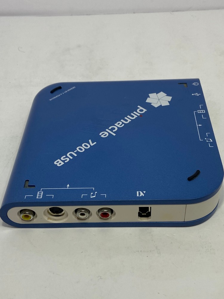 🍉 Pinnacle Studio Plus 700-USB Capture Devise VHS DV/FireWire NO CABLES - WORKS