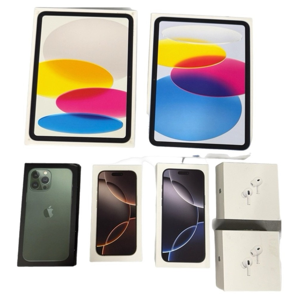 Empty Apple Product Boxes - iPhone - iPad - AirPod pro