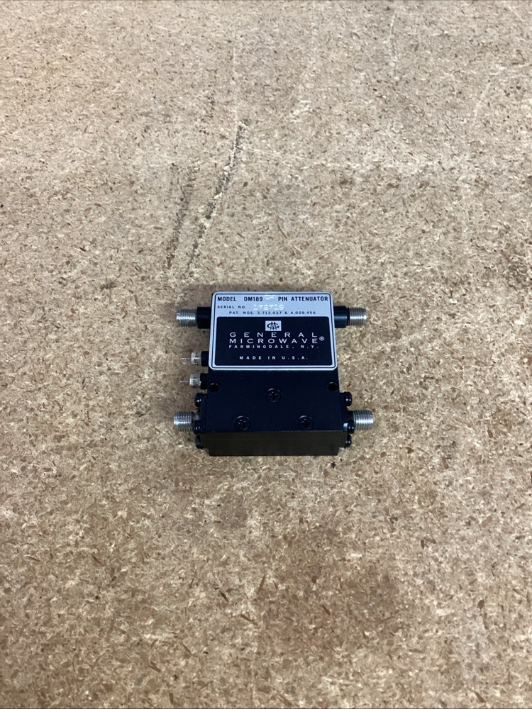 General Microwave DM189CH Pin Attenuator