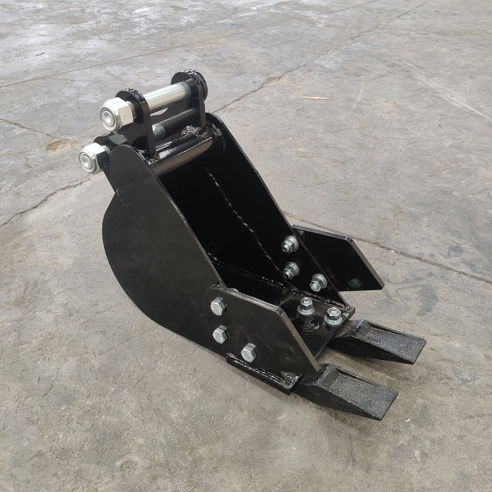 200mm Tooth Bucket Attachment for Mini Excavators Digger Bagger