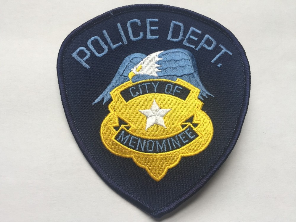 Menominee MICHIGAN Police Patch