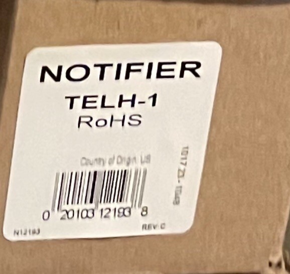 Notifier TELH-1 Firefighter Telephone (New)