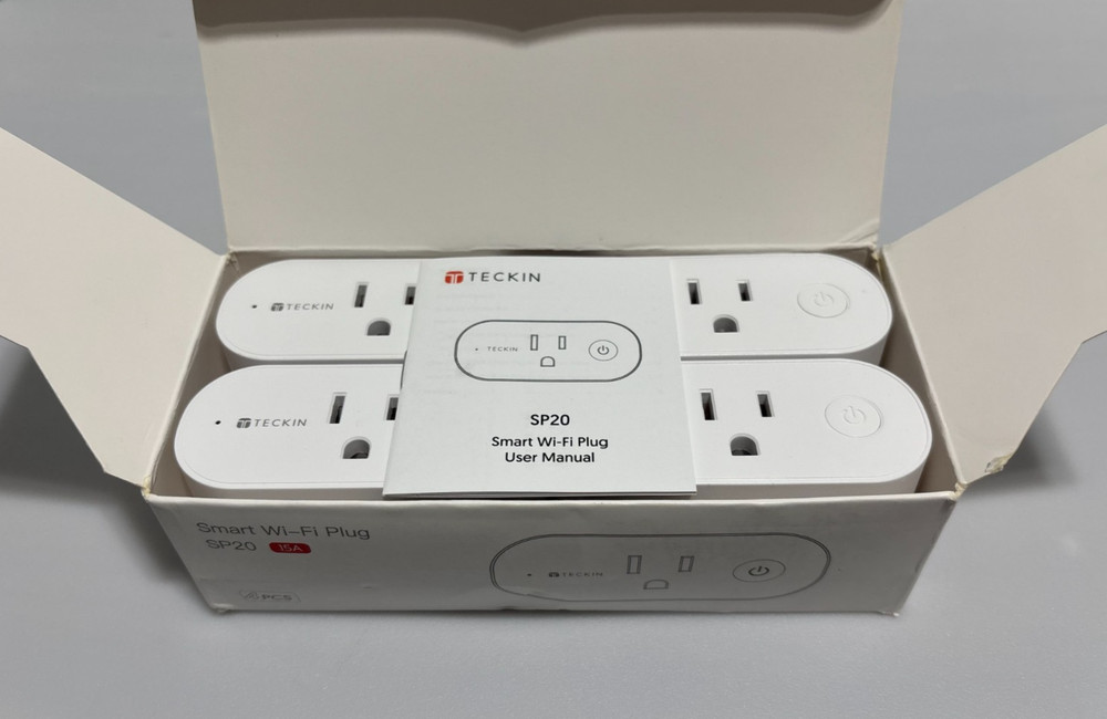 Teckin Smart Wi-Fi Plug SP20 4PCS Open Box