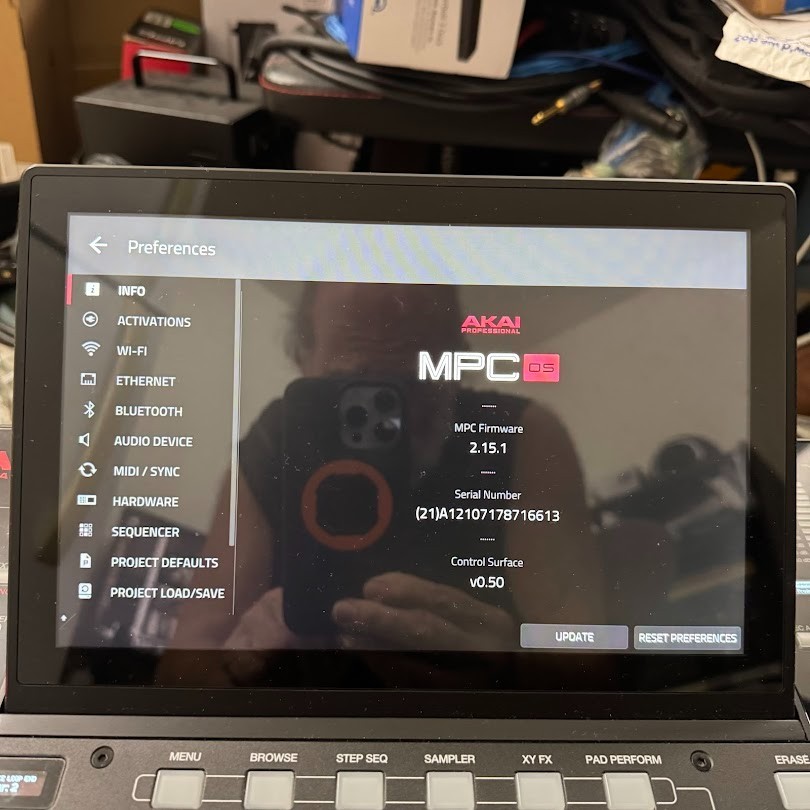 Akai Professional MPC X Standalone Sampler Sequencer - Mint - Software Transfer