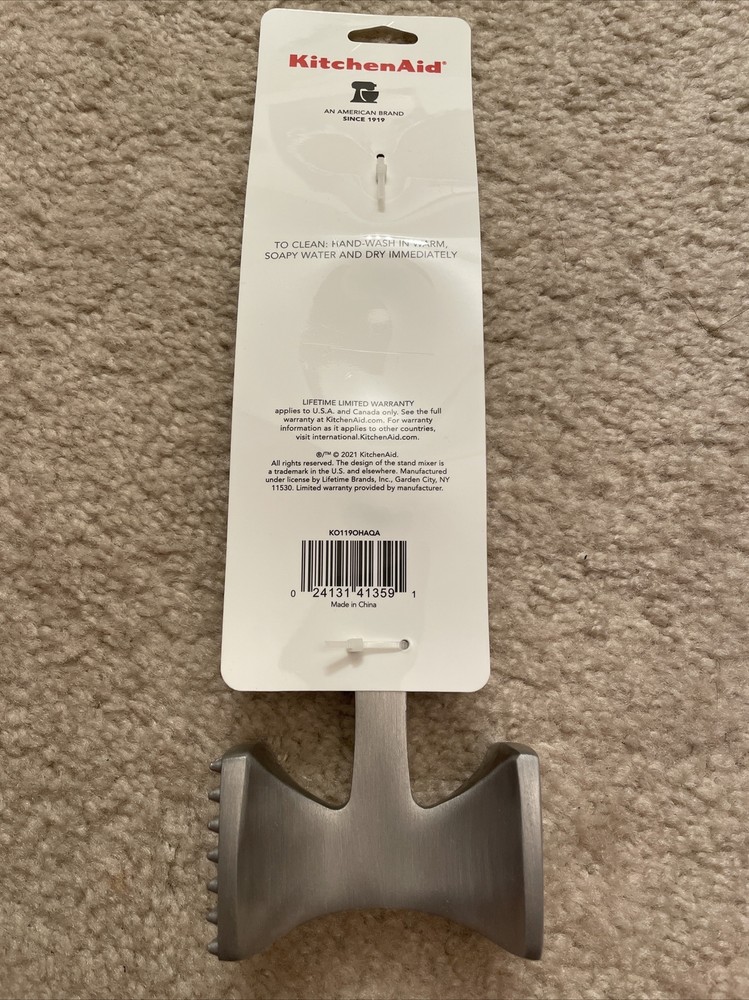 NWT (1x) Kitchenaid Meat Tenderizer - Aqua Sky (KO119OHAQA)