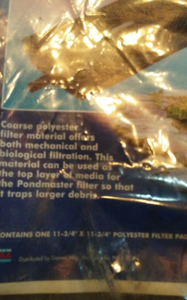 Danner Pond 1000 Coarse Poly Filter